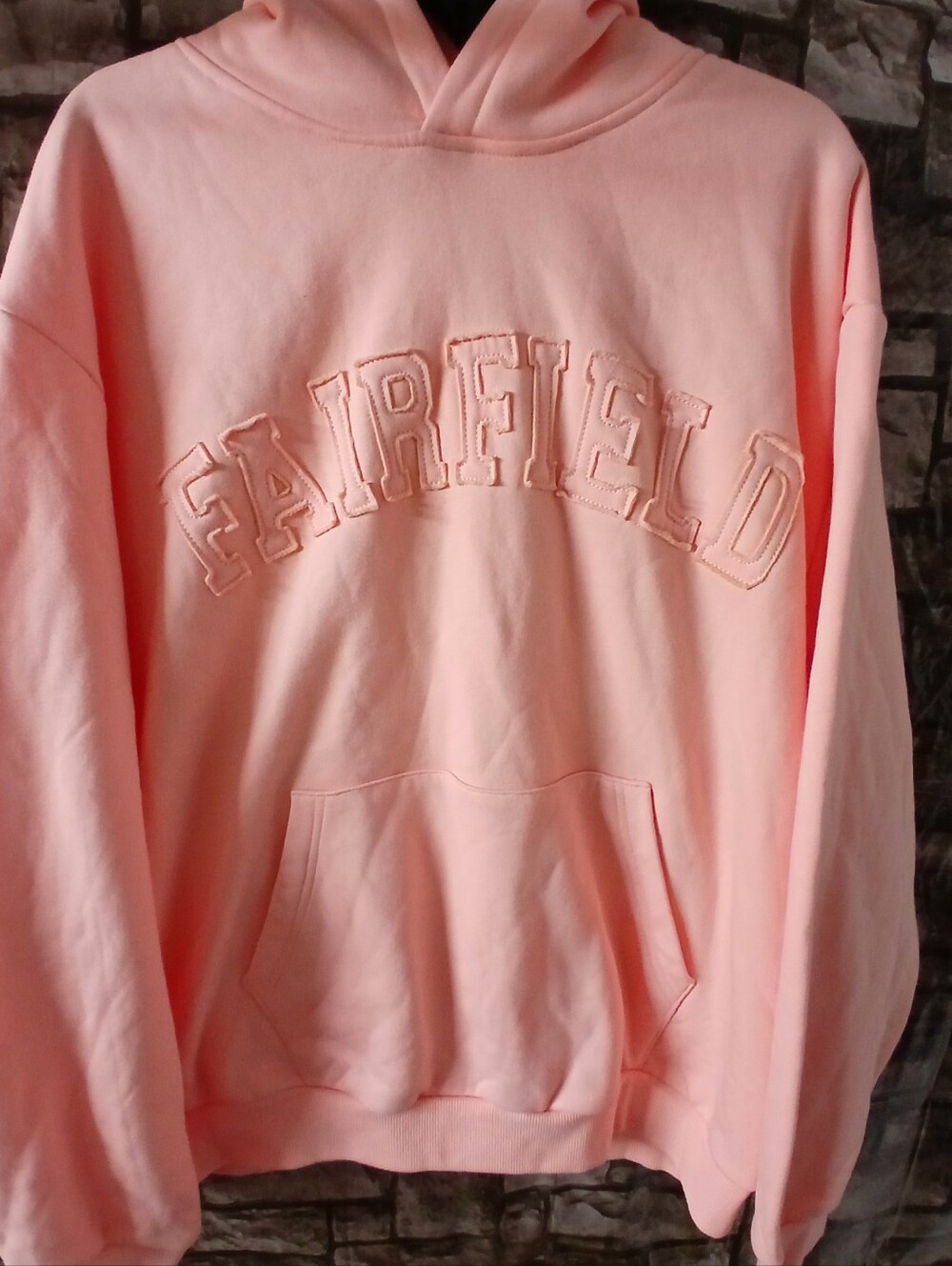 Ciao Bella Women's Pink Crewneck Fleece Sweater